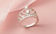 Load image into Gallery viewer, "To My Badass Daughter" Crown Ring