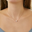 Load image into Gallery viewer, We'll Always Be Connected By Our Heart Necklace