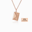 Load image into Gallery viewer, Personalized Love Letter Envelope Necklace