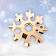 Load image into Gallery viewer, 18-in-1 Stainless Steel Snowflakes Multi-tool