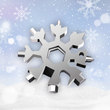 Load image into Gallery viewer, 18-in-1 Stainless Steel Snowflakes Multi-tool