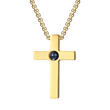 Load image into Gallery viewer, Personalized Memorial Cross Projection Necklace
