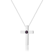 Load image into Gallery viewer, Personalized Memorial Cross Projection Necklace