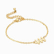 Load image into Gallery viewer, 444 angel number gold bracelet
