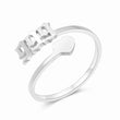 Load image into Gallery viewer, Angel number 999 silver ring