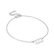 Load image into Gallery viewer, Angel Number 222 silver Anklet