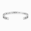 Load image into Gallery viewer, Not Sisters By Blood But Sisters By Heart Cuff
