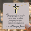Load image into Gallery viewer, Personalized Memorial Cross Projection Necklace