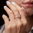 Load image into Gallery viewer, Copy of "To My Badass Daughter" Crown Ring