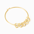 Load image into Gallery viewer, To My Girl Gang Personalized Heart Pendants Bracelet