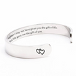 Load image into Gallery viewer, TO MY BONUS DAUGHTER BANGLE