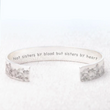 Load image into Gallery viewer, NOT SISTERS BY BLOOD BUT SISTERS BY HEART NEW BRACELET